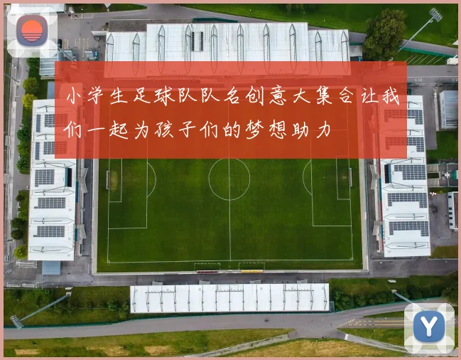 小学生足球队队名创意大集合让我们一起为孩子们的梦想助力